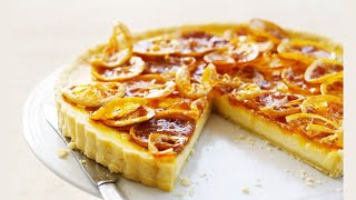 Recette  Tarte aux clémentines confites [upl. by Mungo245]