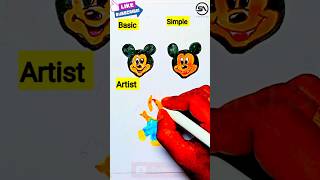 Draw Mickey Mouse👌👍🙂❤️❤️ art drawing mickeymouse howtodraw easydraw sanjoyarts [upl. by Reilly958]