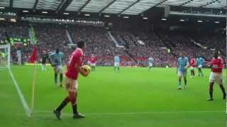 MUST SEE  Giggs amp Evra cheeky throw in [upl. by Ajani]