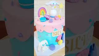 CAKE FONDANT CINNAMOROLL Shorts [upl. by Krein]