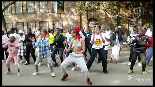 Davido ft Ruger and Rema Afro Amapiano Remix choreography Kizzdaniel Patoranking Khaid zuchu [upl. by Wehttam]