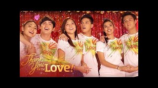 ABSCBN Christmas Station ID 2015 quotThank You For The Lovequot Recording Music Video [upl. by Korwin]