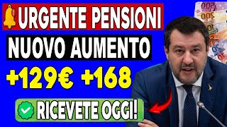 🚨APPROVATO OGGI  AUMENTI MENSILI DA 129 A 169 EURO – SCOPRI CHI NE BENEFICERÀ [upl. by Ellersick]