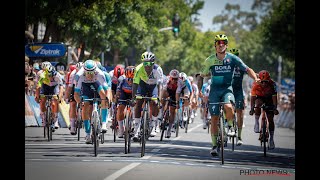 🥉 PODIUM BINIAM GIRMAY  STAGE 1 TOUR DOWN UNDER 2024 [upl. by Sinai]