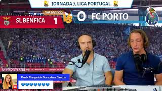 SL BENFICA x FC PORTO ⚽️ NARRAÇÃO DO JOGO AO VIVO [upl. by Yrakaz]