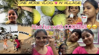 quotExploring Grandparents Crops amp Pranking Cousin Gone Wrong Village Vlogquot By Gunji Jahnavi [upl. by Lichtenfeld]