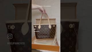 UNBOXING Louis Vuitton Neverfull PM in Monogram Pivione luxurybag luxuryunboxing [upl. by Skippie]