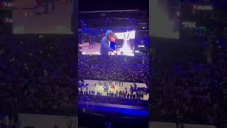 Saquon Barkley rings Philadelphia bell at 76ers opening night live [upl. by Ojiram]