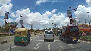 MadhyamGram  Jessore Road Towards Kolkata Airport Upto VIP Road [upl. by Gustafson926]