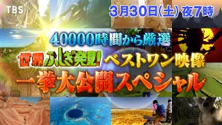 『世界ふしぎ発見』330土 ベストワン映像 一挙大公開！最終回3時間SP【TBS】 [upl. by Soutor]