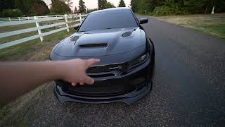 POV HELLCAT WIDEBODY CHARGER  LOUD WHINE [upl. by Hagi]