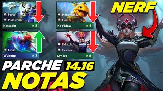 ✅ NOTAS DEL PARCHE 1416 de TFT SET 12 ADIOS SYNDRA [upl. by Enitnatsnoc15]