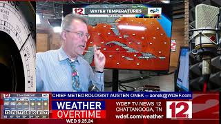 WDEFTV NEWS 12 WEATHER OVERTIME  WEDNESDAY SEPTEMBER 25 2024 [upl. by Rehtaef]