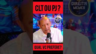 CLT ou PJ qual você prefere clt trabalho escala6x1 pt lula cortesmbl cortesarthur direita [upl. by Jarrad]