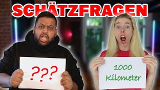 SCHÄTZFRAGEN CHALLENGE MIT ELINA 😂 [upl. by Ahsatan]