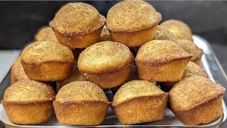 BOLINHO DE CHUVA NO FORNO SEM FRITURA DELICIOSO PRONTO EM APENAS 20 MINUTOS [upl. by Noremac574]