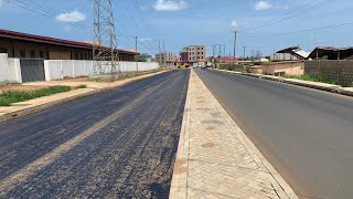 Gigantic Road Dualisation Happening At East Legon Hills Accra Ghana [upl. by Lanuk]