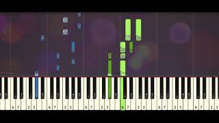 Arriettys Song  The Secret World of Arrietty  Piano Tutorial synthesia acoustic [upl. by Norene]