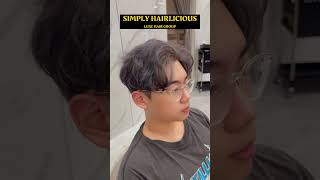 Simply Hairlicious  Ash Gray Hair for Men haircut hairstyle hairdye [upl. by Schlessel]