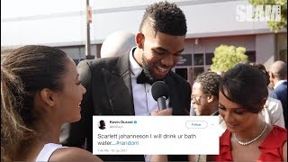 NBA Players Read Kevin Durants Old Tweets [upl. by Nalhsa341]