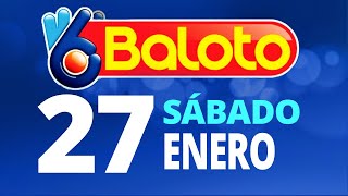 Resultado del Baloto del Sábado 27 de Enero de 2024 Ganador 😱🤑💰💵 [upl. by Anilocin]