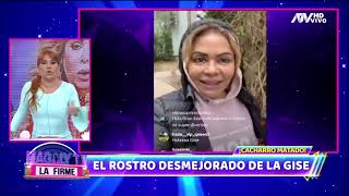 Gisela Valcárcel aparece con el quotrostro desmejoradoquot en transmisión en vivo [upl. by Gonzalez]