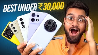 Top 5 Best Mobile Phones Under ₹30000⚡Amazon amp Flipkart Sale 2024  Best Phone Under 30000 😱 [upl. by Nairrad362]