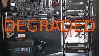 ZFS pool degraded 2 death drives ZFS NAS Homeserver Part 4 Replacement Vlog [upl. by Barnaba]