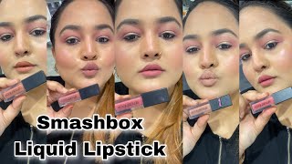 SMASHBOX Liquid Lipstick [upl. by Obnukotalo]