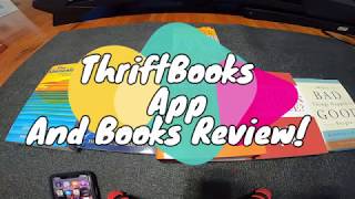 If you love to read books watch this ThriftBooks App review [upl. by Damle]