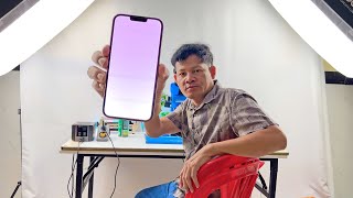 HOW TO Fix iPhone 13 Pro Max White Screen Simple Trick [upl. by Onek]