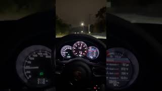 POV night drive in a PORSCHE 718 CAYMAN GTS 40 with QUICK ACCELERATION amp PDK SHIFTS [upl. by Aihcila356]