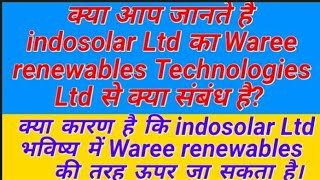 Indosolar Ltd share latest news Waaree renewables Technologies Ltd share latest news [upl. by Haleelahk]