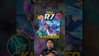 How RRQ R7 Plays Khaleed Mobile Legends mobilelegends mlbb gaming [upl. by Atiz790]