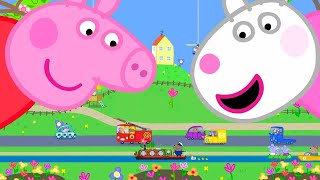 Peppa Pig Becomes A Giant  🐽 Peppa Pig Full Kids Episodes  30 Minutes [upl. by Anaytat229]