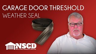 Garage Door Threshold Seal [upl. by Rednirah]