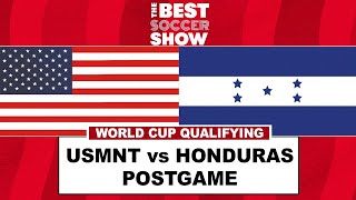 USMNT v HONDURAS POSTGAME CALLIN SHOW [upl. by Asilam]