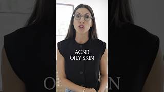 Acne vs skin spots 👀 acne oilyskin skincaretips shorts [upl. by Gide]