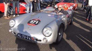 1955 Porsche 550 Spyder Replica  Lovely exhaust sounds [upl. by Bronwyn914]