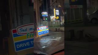 24 jam full drive thru challenge 24jam drivethru riview shorts [upl. by Doughty]