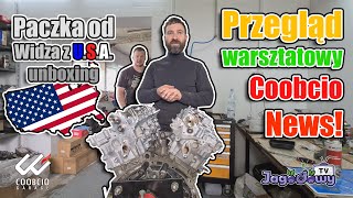 Coobcio Garage  unboxing paczki z USA  przegląd warsztatowy [upl. by Enattirb925]