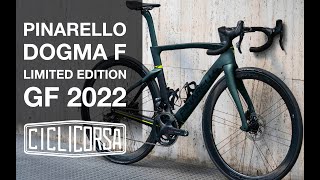 Pinarello Dogma F Limited Edition GF 2022  All the details [upl. by Eneirda]