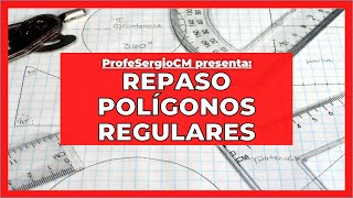 2 REPASO POLÍGONOS REGULARES  Ejercicio ejemplo con ángulos interno externo central [upl. by Derrick246]