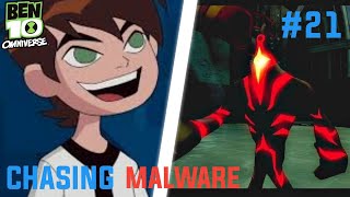 CHASING MALWARE  BEN 10 OMNIVERSE GAMEPLAY 21 [upl. by Llecram]