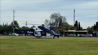 Police Helicopter Departure [upl. by Nikolia]