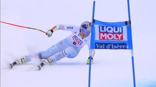 Lindsey Vonn Wins Her 78th World Cup  Val d Isere Super G  2017 [upl. by Kemme433]