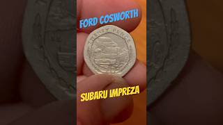 1998 IOM Rally Car 20p coins Subaru Impreza Ford Cosworth [upl. by Romina]