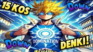 Denki’s Epic Duel and Solo Clutch Win  15 KOs Across 2 Games My Hero Ultra Rumble [upl. by Eselehs]