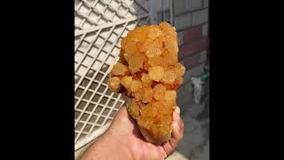 Aragonite cluster from Afghanistan [upl. by Aihseya812]