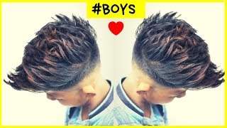 haircut for boys  STYLISH haircut FOR BOYS 2019 ⭐️ boys haircut 2019 [upl. by Politi]